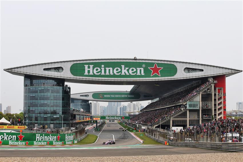 Shanghai International Circuit Main stands